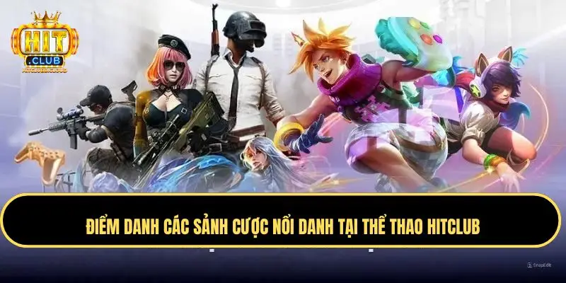 Sảnh thể thao Hitclub CMD với nhiều phần thưởng khủng