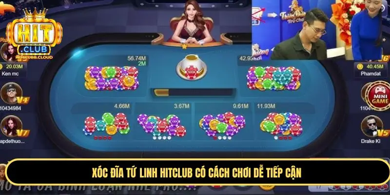 Điểm ấn tượng của dòng game xóc đĩa tứ linh